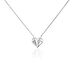 Collier Origami Argent Blanc Oxyde De Zirconium - Colliers fantaisie Femme | Histoire d’Or
