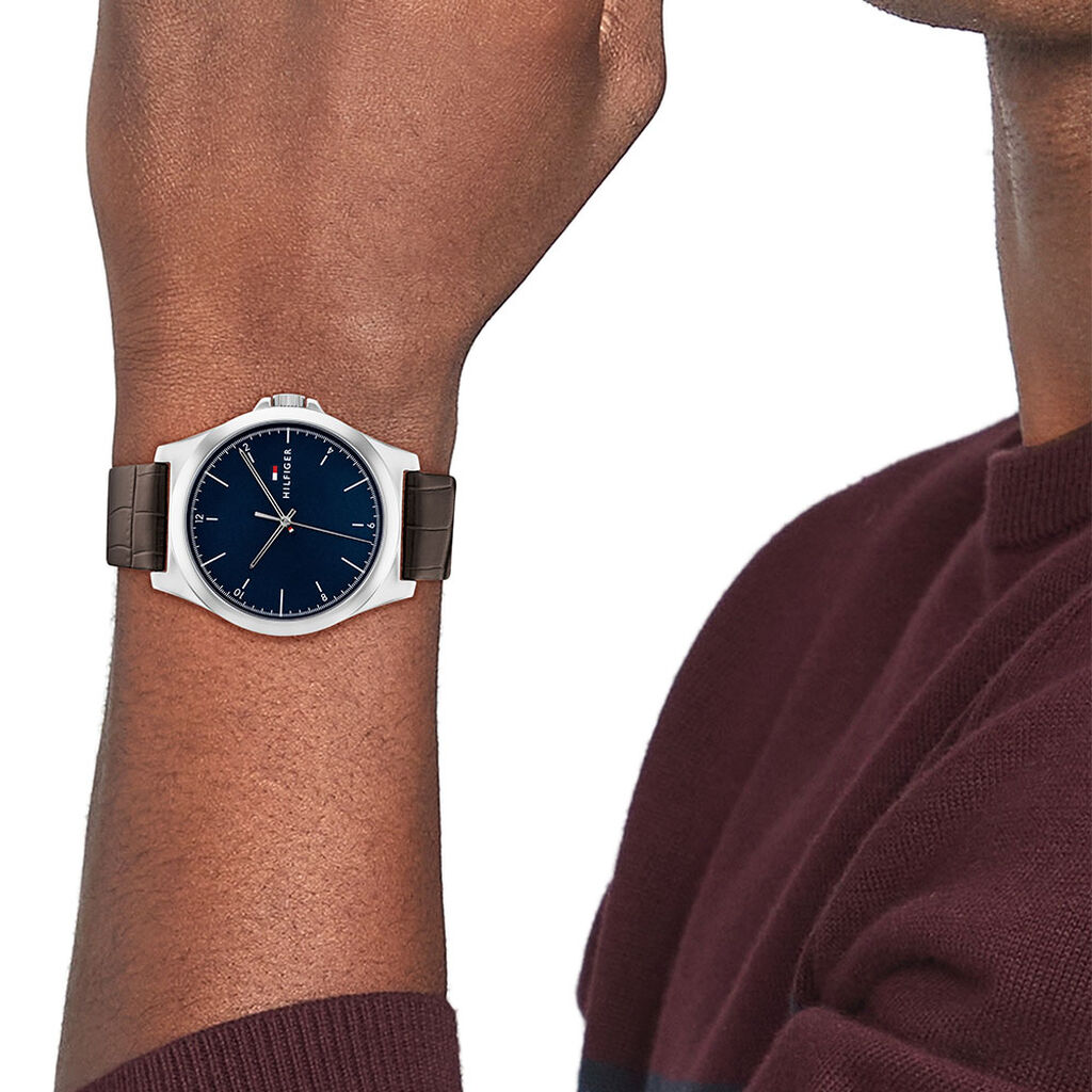 Montre Tommy Hilfiger Norris Bleu - Montres Homme | Histoire d’Or
