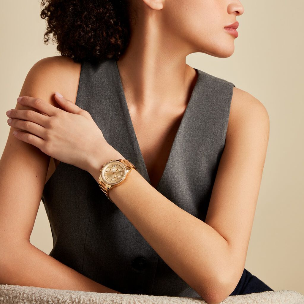 Montre Michael Kors Ritz Champagne - Montres Femme | Histoire d’Or