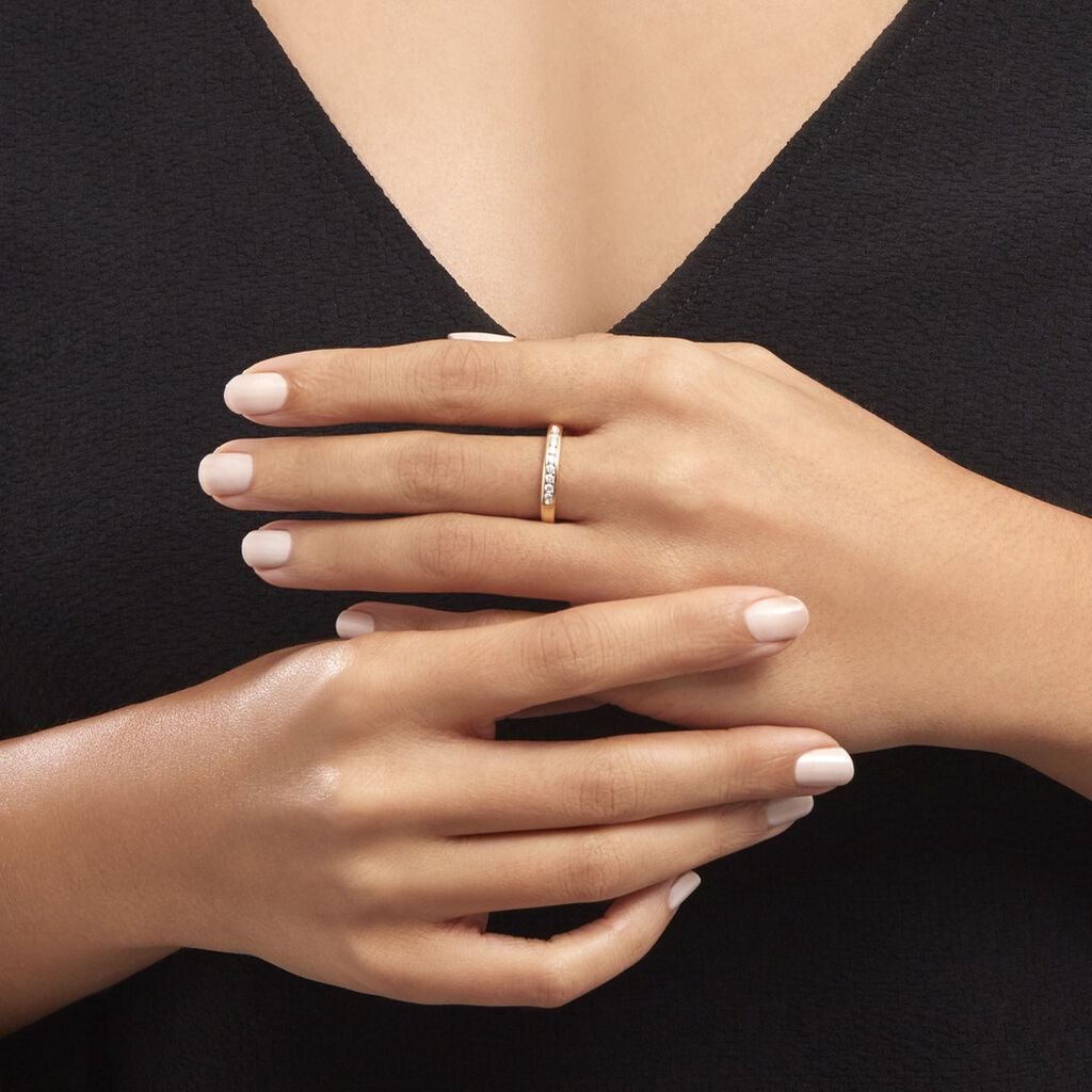 Alliance Giulia Or Jaune Diamant - Alliances Femme | Histoire d’Or