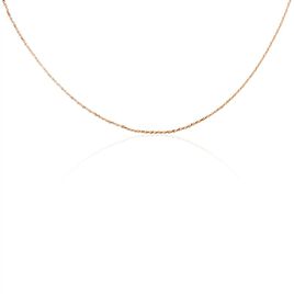 Collier Argent Rose Cherame - Chaines Femme | Histoire d’Or