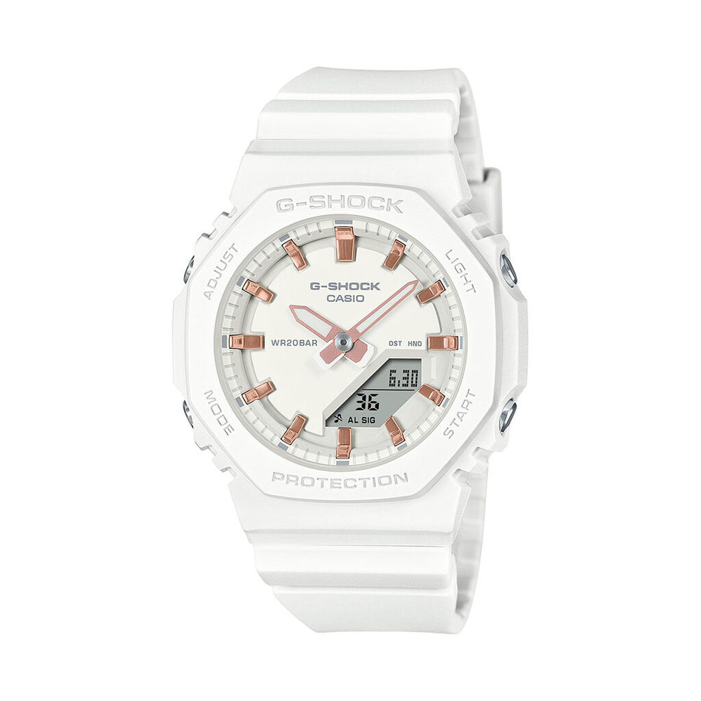 Montre Casio G-shock Gmap2100 Blanc - Montres Femme | Histoire d’Or