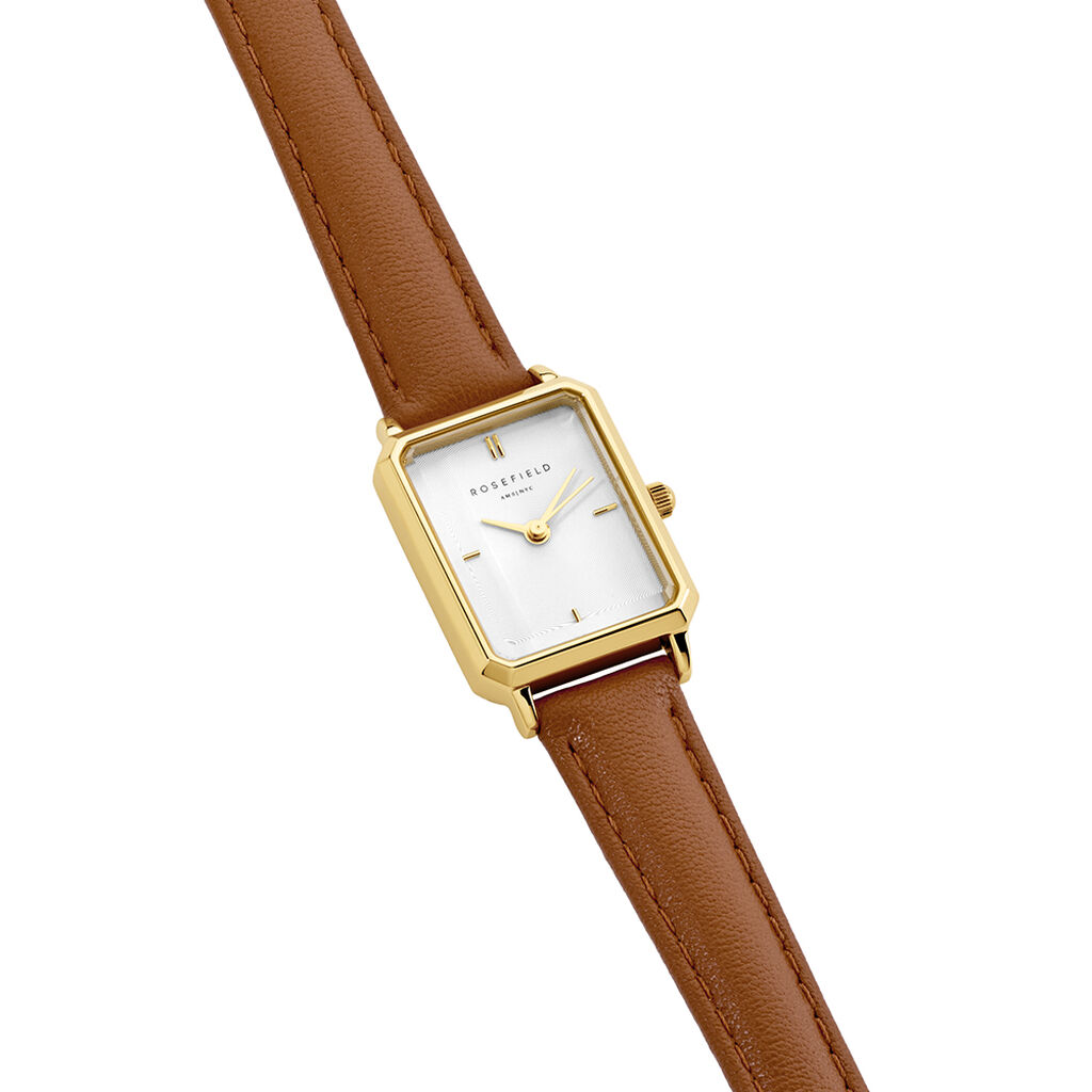 Montre Rosefield Octagon Xs Blanc - Id&eacute;es cadeaux Femme | Histoire d&rsquo;Or