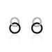 Boucles D'oreilles Puces Bella Or Blanc Diamant - Clous d'oreilles Femme | Histoire d’Or