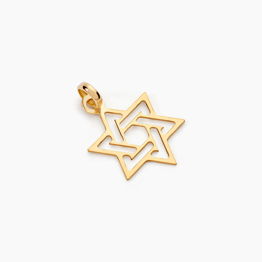 Pendentif Faigel Or Jaune - Pendentifs Famille | Histoire d’Or