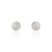 Boucles D'oreilles Puces Perta Argent Blanc Oxyde De Zirconium - Boucles d'oreilles fantaisie Femme | Histoire d’Or