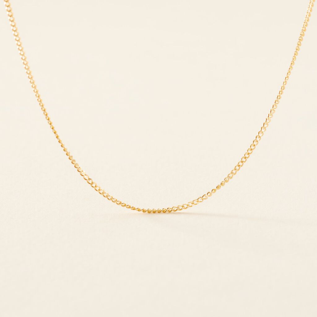 Chaîne Irisa Maille Gourmette Or Jaune - Chaines Famille | Histoire d’Or