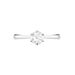 Bague Solitaire Athena Or Blanc Diamant - Bagues solitaires Femme | Histoire d’Or