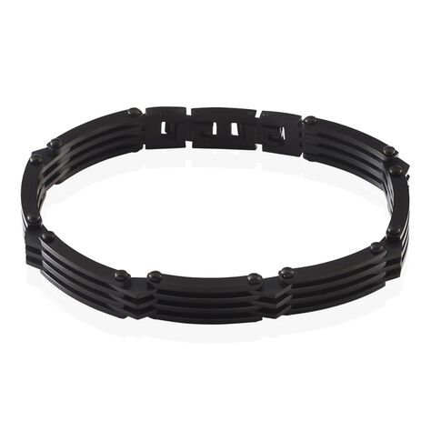 Bracelet Jourdan Homme Rio Acier Noir - Bracelets Homme | Histoire d&rsquo;Or