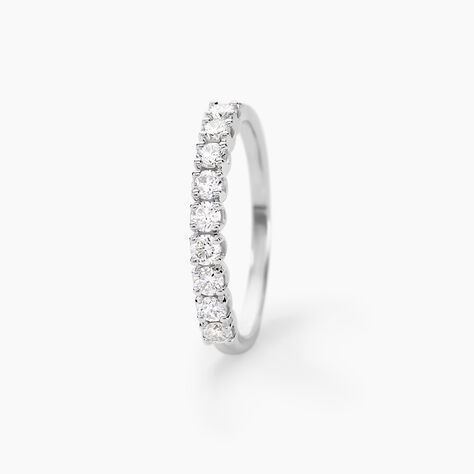 Alliance Hera Or Blanc Diamant - Alliances Femme | Histoire d&rsquo;Or
