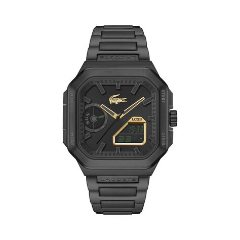 Montre Lacoste Lc33 Square Noir - Montres Homme | Histoire d&rsquo;Or