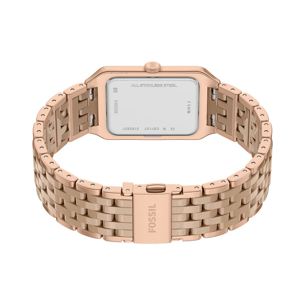 Montre Fossil Raquel Beige - Montres Femme | Histoire d&rsquo;Or