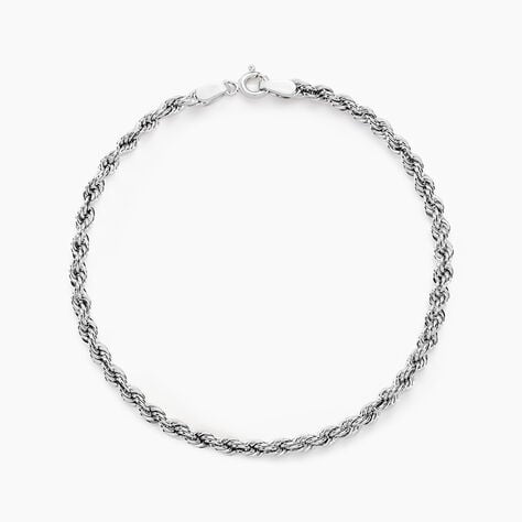 Bracelet Jerry Maille Corde Or Blanc - Bracelets chaîne Femme | Histoire d’Or