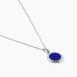 Collier Argent Blanc Zea Lapis Lazulis - Colliers fantaisie Femme | Histoire d&rsquo;Or