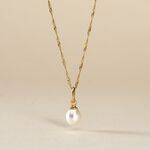 Pendentif Yoela Or Jaune Perle De Culture - Pendentifs Femme | Histoire d&rsquo;Or