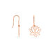 Boucles D'oreilles Pendantes Rosita Argent Rose - Boucles d'oreilles fantaisie Femme | Histoire d’Or
