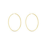 Cr&eacute;oles Dominae Flexible Or Jaune - Boucles d'oreilles cr&eacute;oles Femme | Histoire d&rsquo;Or