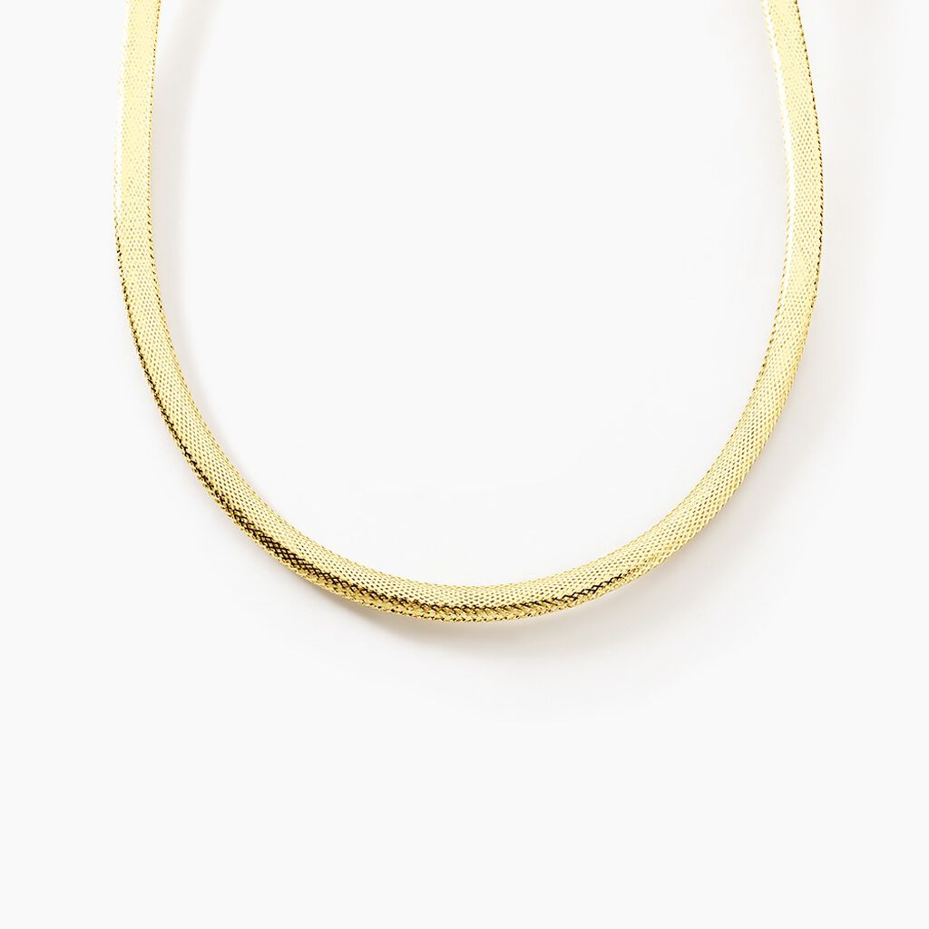 Collier Izaro Maille Flex Or Jaune - Chaines Femme | Histoire d&rsquo;Or