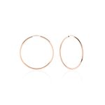 Cr&eacute;oles Valencina Or Rose - Boucles d'oreilles cr&eacute;oles Femme | Histoire d&rsquo;Or