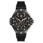 Montre Philipp Plein Chrono Royal Noir - Id&eacute;es cadeaux Homme | Histoire d&rsquo;Or