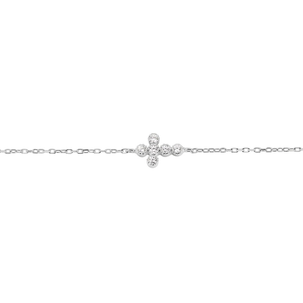 Bracelet Priscus Argent Blanc Oxyde De Zirconium - Bracelets Femme | Histoire d’Or