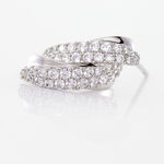 Boucles D'oreilles Puces Aglae Or Blanc Oxyde De Zirconium - Clous d'oreilles Femme | Histoire d&rsquo;Or