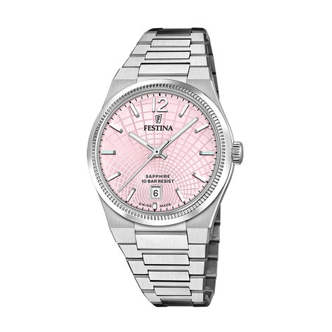 Montre Festina Swiss Made 35 Rose - Montres suisses Femme | Histoire d&rsquo;Or