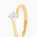 Bague Mehetabel Or Jaune Diamant Synthétique - Bagues solitaires Femme | Histoire d’Or