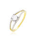Bague Micky Or Jaune Oxyde De Zirconium - Bagues solitaires Femme | Histoire d’Or