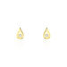 Boucles D'oreilles Puces Purete Or Jaune Diamant - Clous d'oreilles Femme | Histoire d’Or