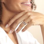 Bague Phaedra Or Blanc Diamant - Bagues avec pierre Femme | Histoire d&rsquo;Or