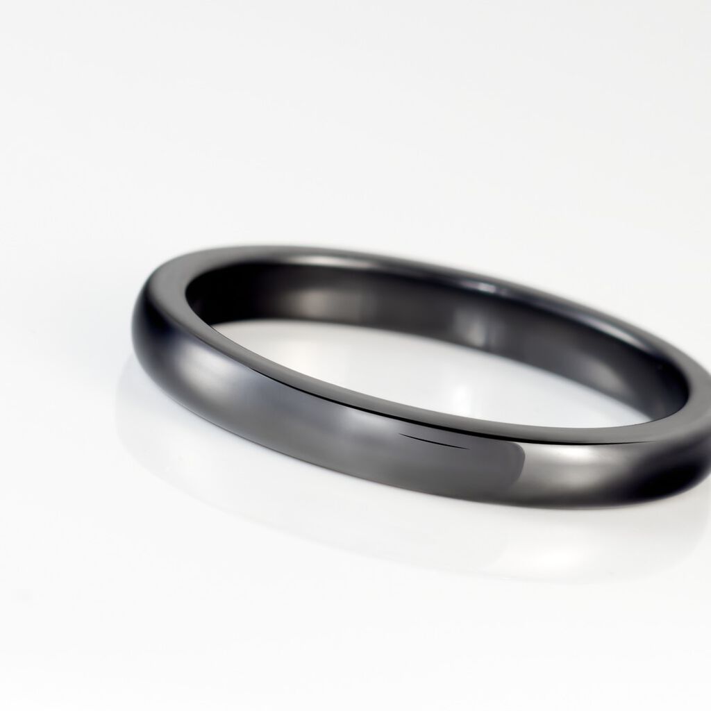 Bague Volta Ceramique Noir Céramique - Bagues avec pierre Femme | Histoire d’Or