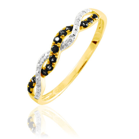 Bague Sofia Or Jaune Diamant - Bagues avec pierre Femme | Histoire d’Or