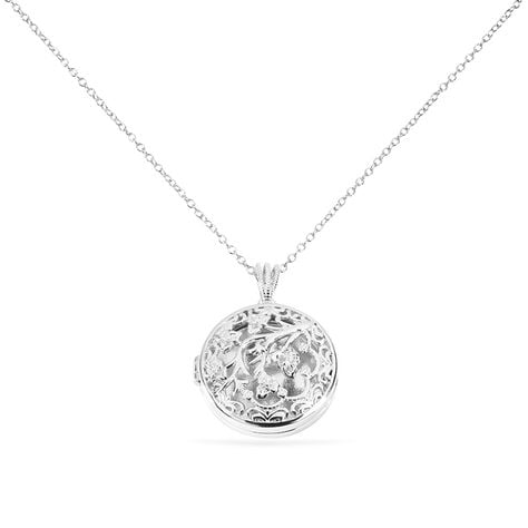 Collier Sautoir Fantine Argent Blanc Oxyde De Zirconium - Sautoirs Femme | Histoire d’Or