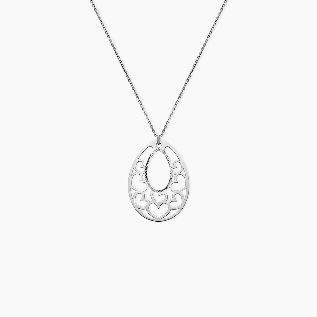 Collier Naoumie Argent Blanc - Colliers fantaisie Femme | Histoire d&rsquo;Or