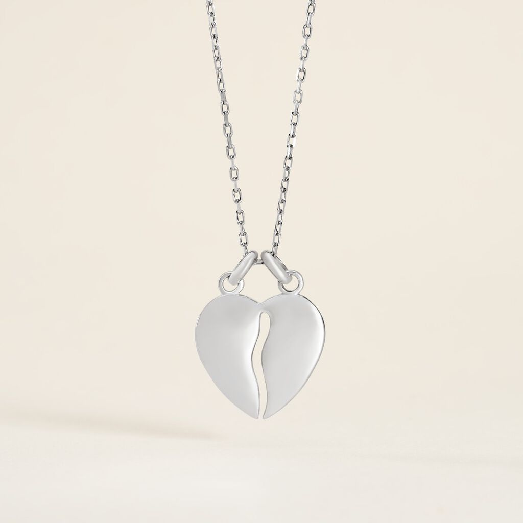 Pendentif Axelia Argent Blanc - Pendentifs Unisex | Histoire d&rsquo;Or