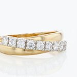 Bague Agostina Or Jaune Oxyde De Zirconium - Bagues avec pierre Femme | Histoire d&rsquo;Or