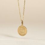 Pendentif Jannila Zodiaque Or Jaune - Cadeaux de naissance Enfant | Histoire d&rsquo;Or