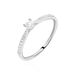 Bague Solitaire Hemera Or Blanc Diamant
