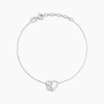 Bracelet Lucianna Argent Blanc Oxyde De Zirconium - Bracelets Femme | Histoire d&rsquo;Or