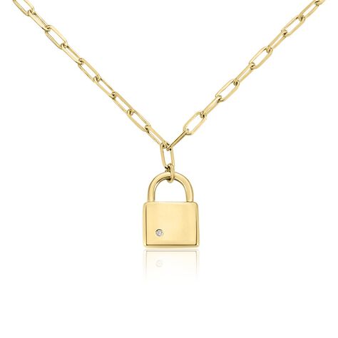 Collier Plaqué Or Guirec Oxyde De Zirconium - Colliers Femme | Histoire d’Or