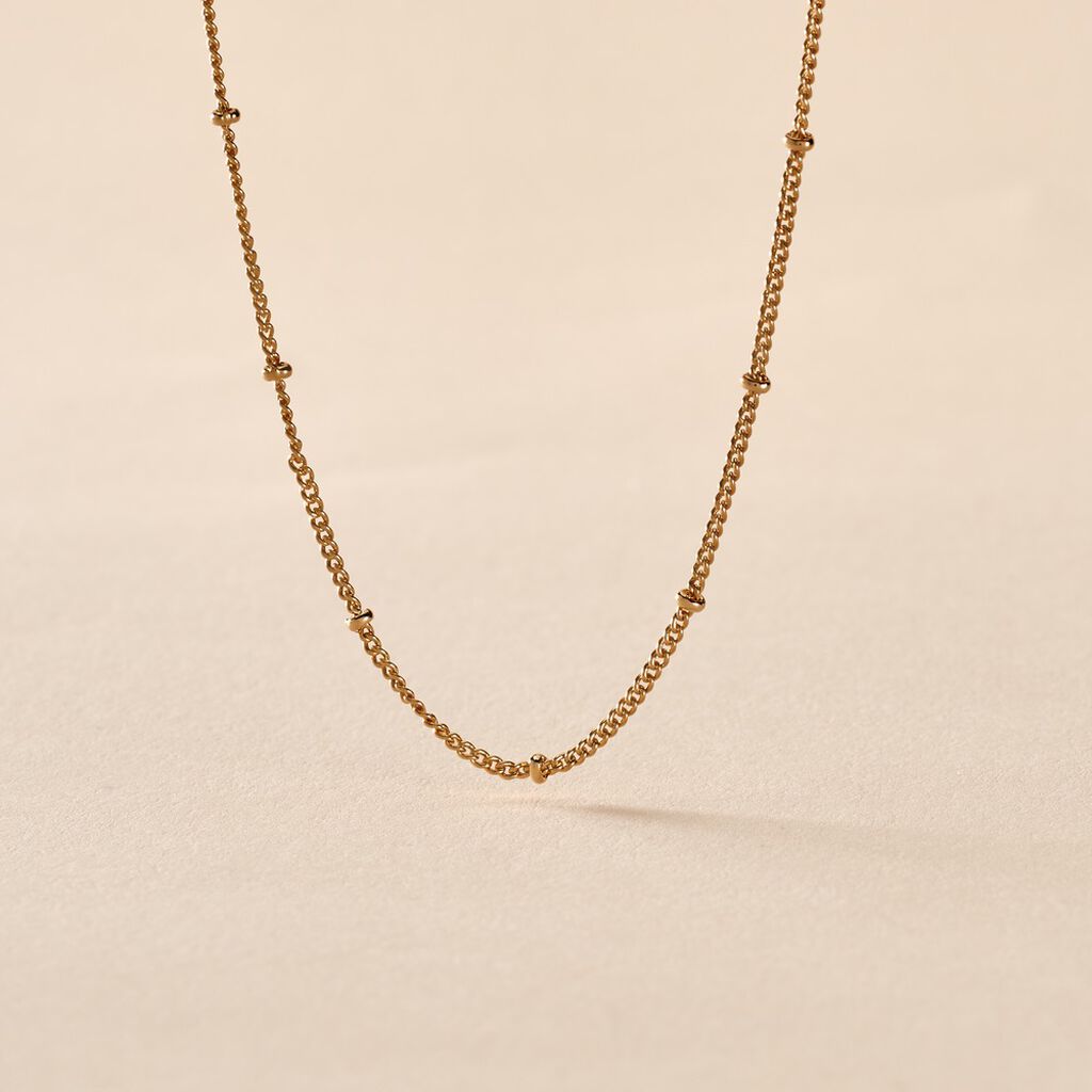 Collier Liza Plaqu&eacute; Or Jaune - Bijoux sans pierre Femme | Histoire d&rsquo;Or