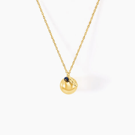 Collier My Bola Acier Jaune Aventurine - Bolas de grossesse Femme | Histoire d&rsquo;Or