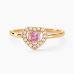 Bague Plaqu&eacute; Or Jaune Alais Oxyde De Zirconium - Bagues solitaires Femme | Histoire d&rsquo;Or