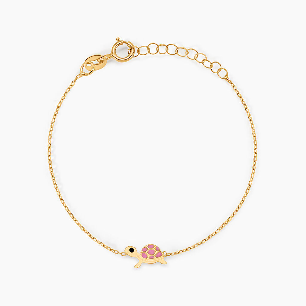Bracelet Cali Tortue Or Jaune - Bracelets Enfant | Histoire d&rsquo;Or
