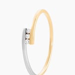 Bague Brooke Or Bicolore Diamant - Bagues avec pierre Femme | Histoire d&rsquo;Or