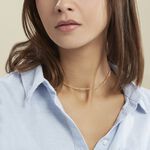 Cha&icirc;ne Esma Maille Alternee 1/3 Or Jaune - Cadeaux de naissance Enfant | Histoire d&rsquo;Or