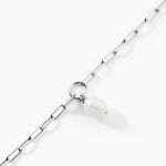 Bracelet Perla Argent Blanc Perle De Culture - Bracelets Femme | Histoire d&rsquo;Or
