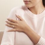 Bague Magnolia Croisee Or Jaune Diamant - Bagues avec pierre Femme | Histoire d&rsquo;Or