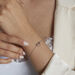 Bracelet Argent Bicolore Toyo - Bracelets Coeur Femme | Histoire d’Or